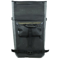 (BM-BP1BKGY) WATERPROOF PANNIER BACKPACK - BLACK/GREY 