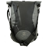 (BM-BP1BKGY) WATERPROOF PANNIER BACKPACK - BLACK/GREY 