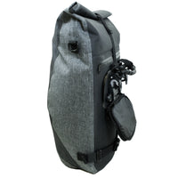 (BM-BP1BKGY) WATERPROOF PANNIER BACKPACK - BLACK/GREY 