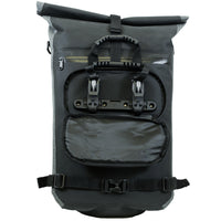 (BM-BP1BKGY) WATERPROOF PANNIER BACKPACK - BLACK/GREY 