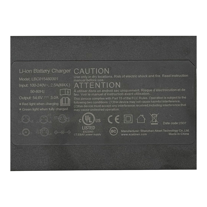 E-Bike Battery Charger For 500W Models