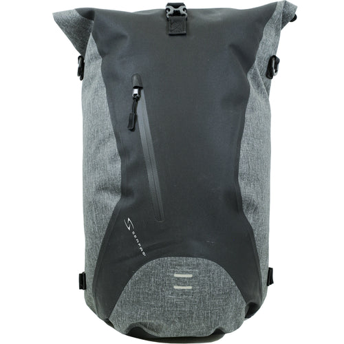 (BM-BP1BKGY) Waterproof Pannier Backpack -Black/Grey