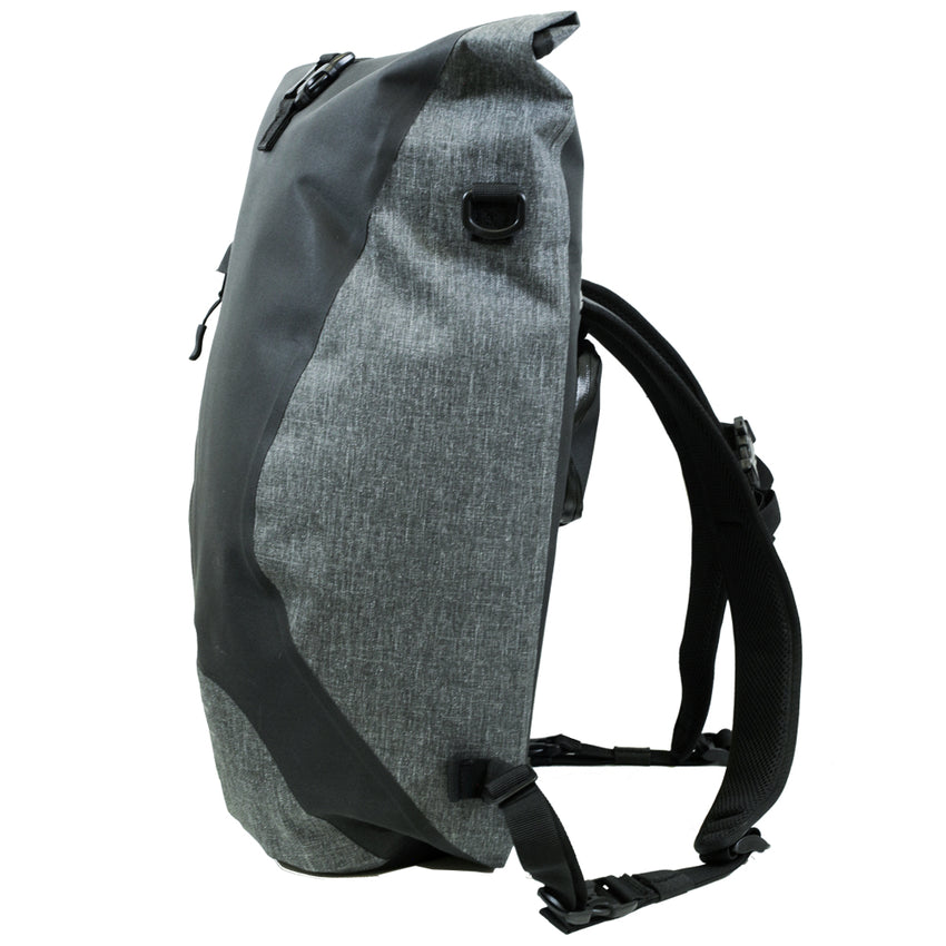(BM-BP1BKGY) WATERPROOF PANNIER BACKPACK - BLACK/GREY 