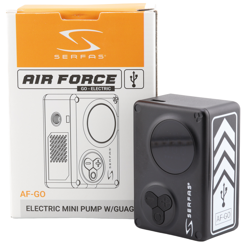 (AF-GO) Air Force Go Electric Mini Pump W/Gauge