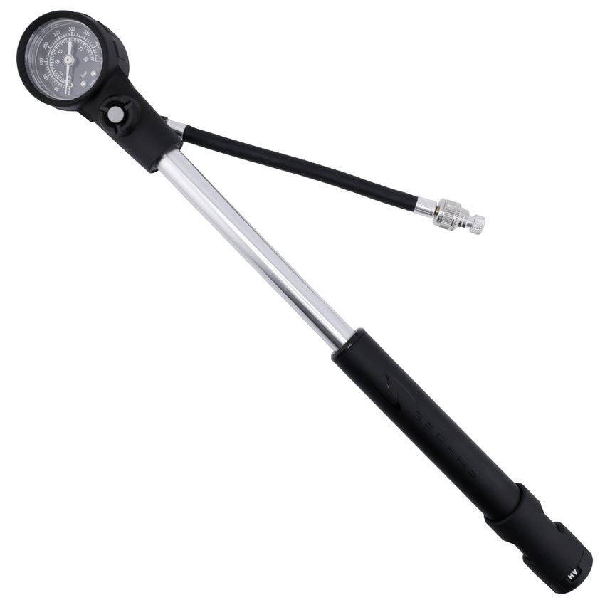 (MP-2N1HP) 2 IN 1 HIGH PRESSURE SHOCK/TIRE MINI PUMP (450PSI)