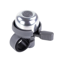 (BLA-201) Aluminum-Multi Strike Handlebar Bell (Silver or Black)