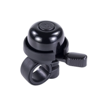 (BLA-201) Aluminum-Multi Strike Handlebar Bell (Silver or Black)