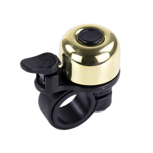 (BLB-101)  Brass-Single Strike Handlebar Bell (Black or Brass)