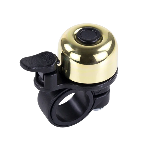 (BLB-101)  Brass-Single Strike Handlebar Bell (Black or Brass)