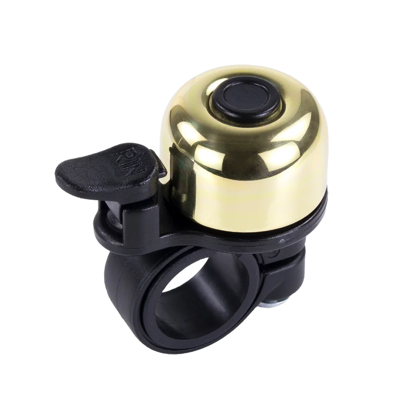 (BLB-101)  Brass-Single Strike Handlebar Bell (Black or Brass)