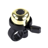 (BLB-201) Brass-Multi Strike Handlebar Bell (5 Color Options)