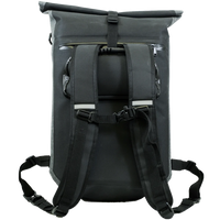 (BM-BP1BKGY) Waterproof Pannier Backpack -Black/Grey