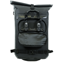 (BM-BP1BKGY) Waterproof Pannier Backpack -Black/Grey