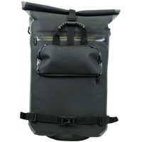 (BM-BP1BKGY) Waterproof Pannier Backpack -Black/Grey