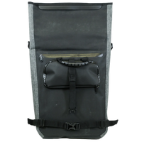 (BM-BP1BKGY) Waterproof Pannier Backpack -Black/Grey