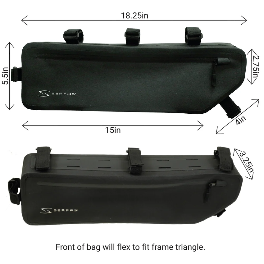 (BM-FR1BK) Waterproof Half-Frame Bag