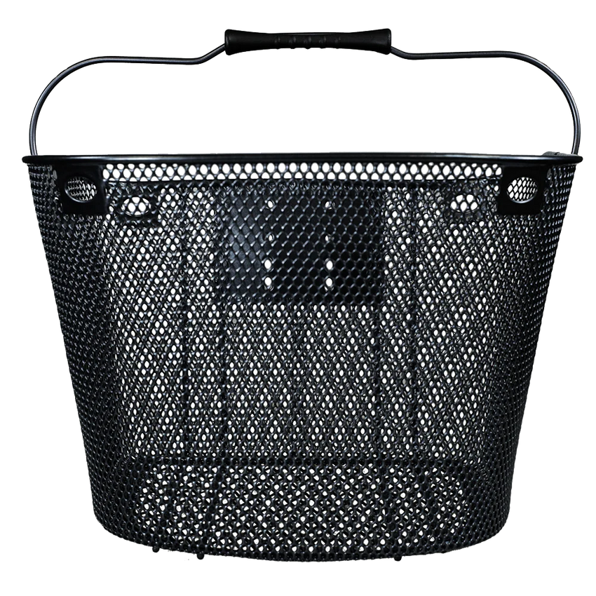 (BSK-F3) Metal Front Basket W/Mesh Bag