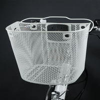 (BSK-F3) Metal Front Basket W/Mesh Bag
