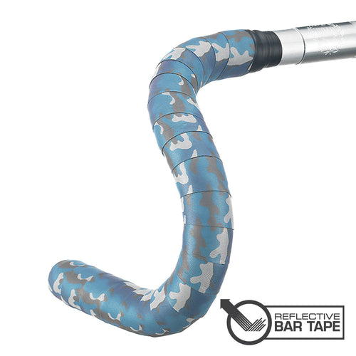 (BT-REFBL) Reflective Bar Tape - Blue Camo