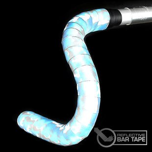 (BT-REFBL) Reflective Bar Tape - Blue Camo