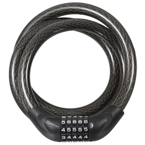 (CL-20) 20mm Straight Cable Combination Lock: 5ft