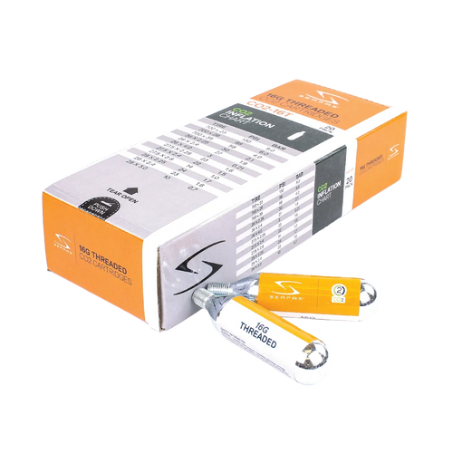 16 Gram CO2 Threaded Cartridge (20 Count)