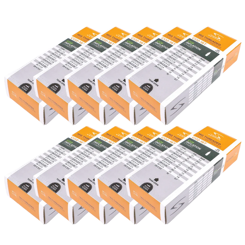 16 Gram CO2 Threaded Cartridge (20 Count)