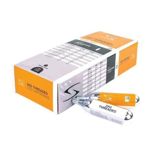 25 Gram CO2 Threaded Cartridge (20 Count)