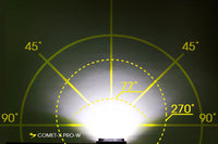 (83911) COMET-X PRO FRONT 240LM FRONT LIGHT