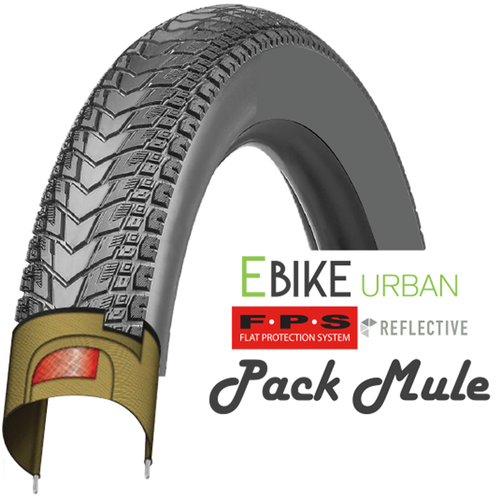 (E-PM-20-3.0) E-Pack Mule W/Reflective Sidewall: 20 x 3.0