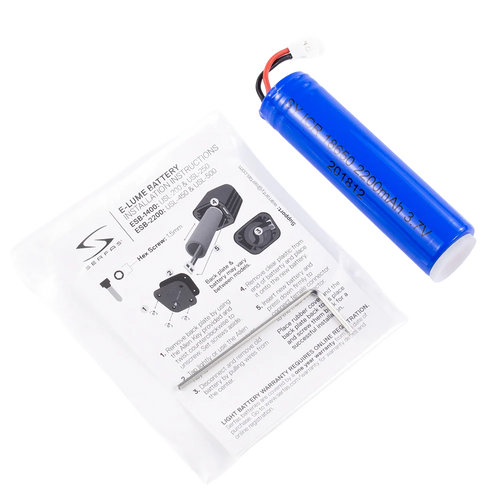 E-Lume Series Headlight Replacement Batteries