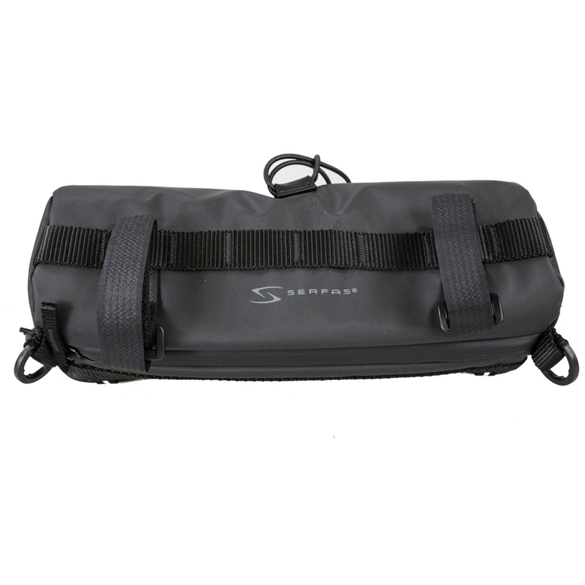 (LT-BB2BK) Handlebar Barrel Bag Waterproof Medium BLK