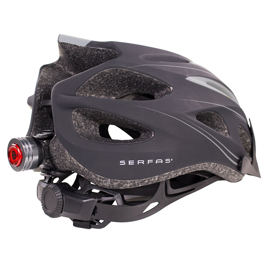 bike helmet headlamp HLMT-1) Titan Helmet Light – SERFAS INC