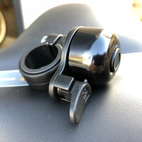 (BLB-101BK)  Brass-Single Strike Handlebar Bell