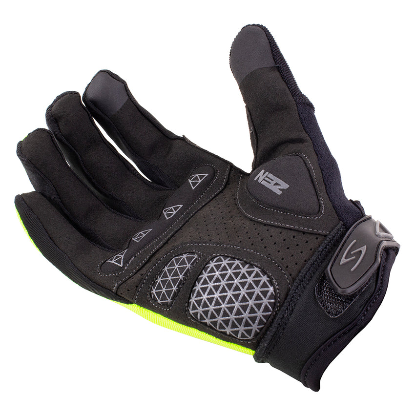 ZLM-HV Men's Full Finger Zen Hi-Vis