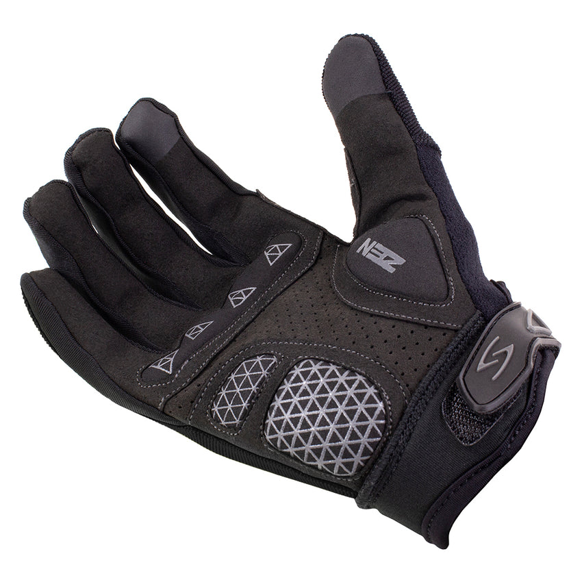 ZLM-BK Men's Full Finger Zen Black