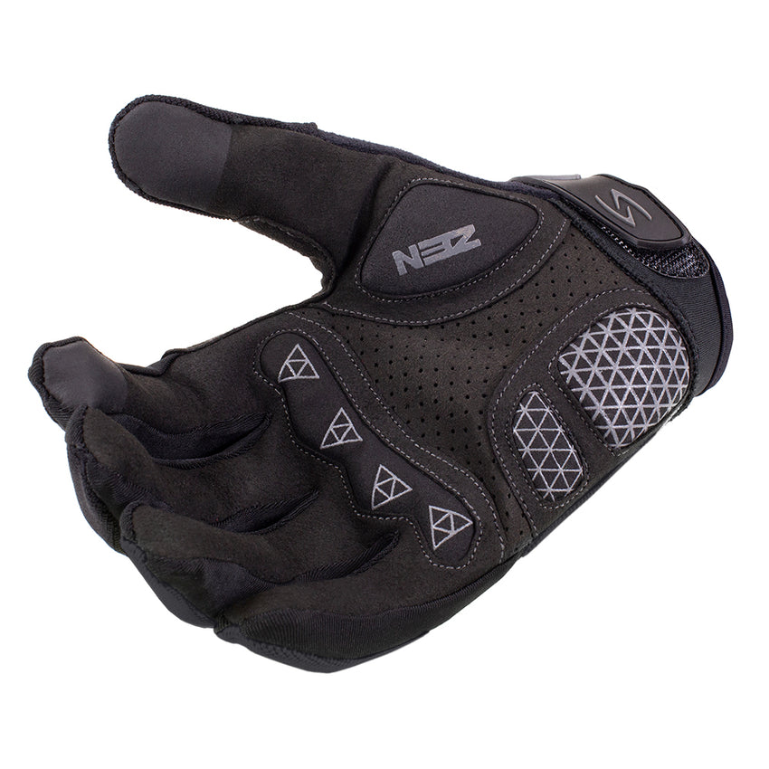 ZLM-BK Men's Full Finger Zen Black