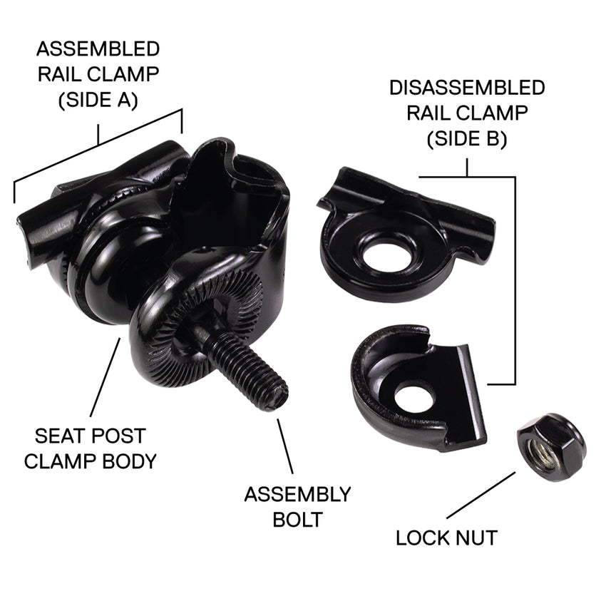 (OS-CLAMP) Oversize Saddle Clamp (8mm Rails)