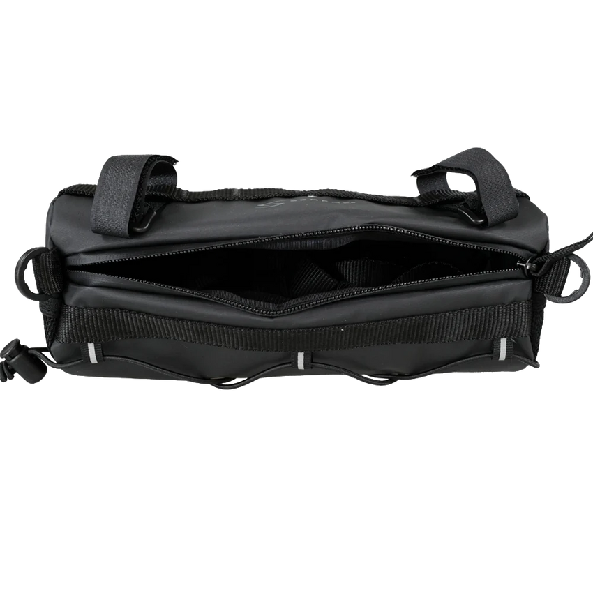 (LT-BB2BK) Handlebar Barrel Bag Waterproof Medium BLK