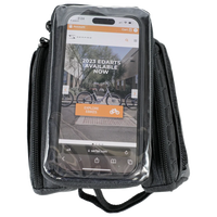 (LT-STM5BK) Stem Dual Phone Bag - Zipper