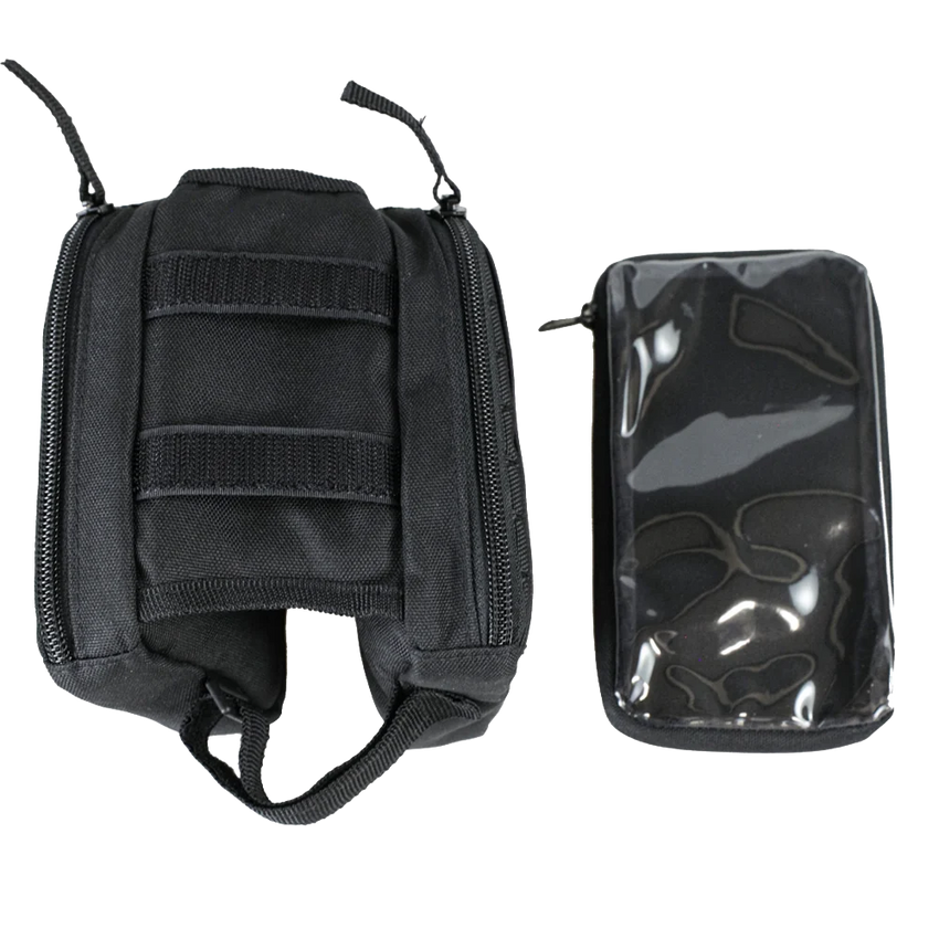 (LT-STM5BK) Stem Dual Phone Bag - Zipper
