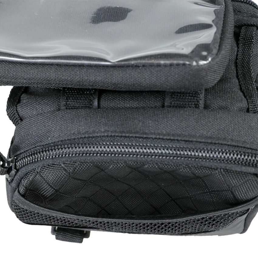 (LT-STM5BK) Stem Dual Phone Bag - Zipper