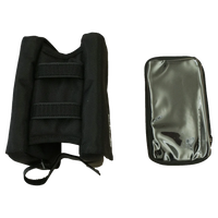 (LT-STM6BK) Stem Dual Phone Bag - Velcro