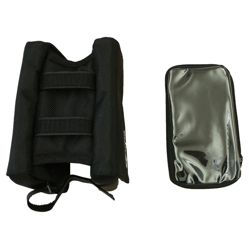 (LT-STM6BK) Stem Dual Phone Bag - Velcro