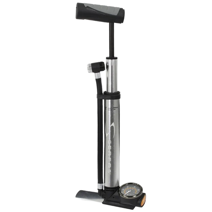 (MP-04G) Mini Floor Pump w/Gauge