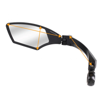 (MR-4) Glass Lens Bar Mirrors - Left / Right Specific