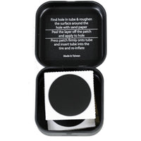 (PTCH-1) Glueless Patch Kits W / Steel Case - 10 Packs of 6 patches & Sandpaper