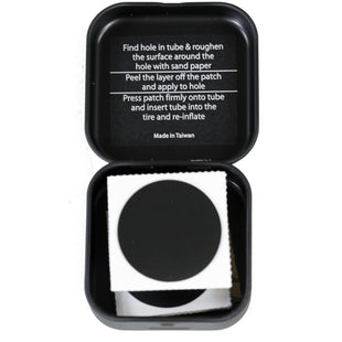 (PTCH-1) Glueless Patch Kits W / Steel Case - 10 Packs of 6 patches & Sandpaper