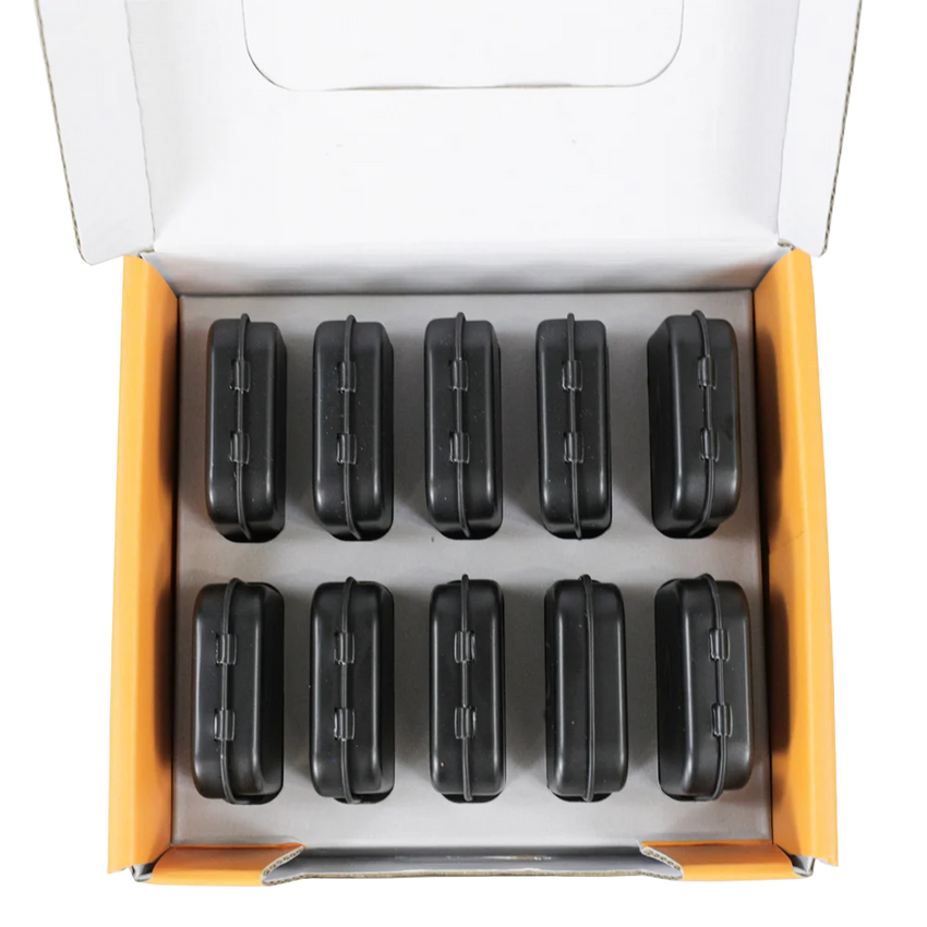 (PTCH-1) Glueless Patch Kits W / Steel Case - 10 Pack