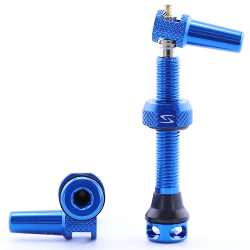 (PV-44/60) High-Flow Tubeless Presta Valve Set - 44mm - 60mm